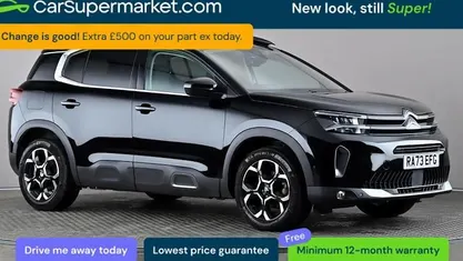 Used Citroën C5 PureTech 131 HP (96 kW) 2023 Black Hatchback