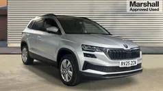 Brilliant silver metallic New 2025 Skoda Karoq SE SUV | £27,950 (Fair price)