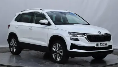 Used Skoda Karoq SE L 150 HP (110 kW) 2023 White SUV