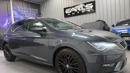 Used Seat Leon XCELLENCE Lux 150 HP (110 kW) 2019 Grey Hatchback