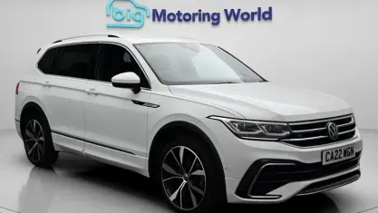 Used VW Tiguan Allspace R-line 150 HP (110 kW) 2022 White SUV