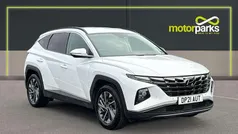 Clear white gloss Used 2021 Hyundai Tucson Premium SUV | £15,750 (Fair price)