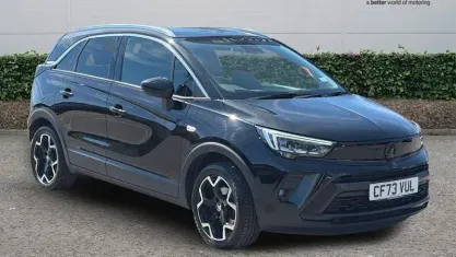 Used Vauxhall Crossland Ultimate 110 HP (80 kW) 2023 Black SUV