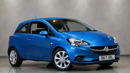 Used Vauxhall Corsa 75 HP (55 kW) 2017 Blue Hatchback