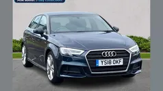 Blue Used 2018 Audi A3 S-Line Hatchback | £17,383 (Fair price)