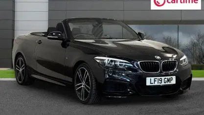 Used BMW 218 M Sport 136 HP (100 kW) 2019 Black Cabriolet
