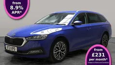 Blue Used 2021 Skoda Octavia SE L Estate | £15,602 (Fair price)