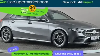 Begagnad Mercedes A200 AMG line 163 HK (119 kW) 2019 Halvkombi