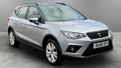 Used Seat Arona SE Technology 116 HP (85 kW) 2019 Silver SUV