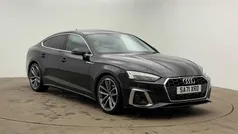 Mythos black Used 2021 Audi A5 Sportback S-Line Hatchback | £24,289 (Fair price)