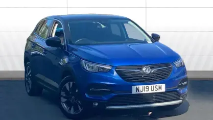 Used Vauxhall Grandland X Sport 131 HP (96 kW) 2019 Blue SUV