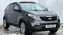 Silver Used 2015 Kia Sportage 2 SUV | £7,549 (Fair price)