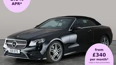 Black Used 2018 Mercedes E220 AMG line Cabriolet | £18,346 (Fair price)