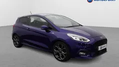 Blue Used 2018 Ford Fiesta ST-Line Hatchback | £10,049 (Fair price)