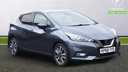 Used Nissan Micra N-Connecta 90 HP (66 kW) 2018 Grey Hatchback