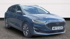 Blue Used 2022 Ford Focus Titanium Estate | £14,990 (Fair price)