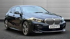 Black sapphire Used 2019 BMW 118 M Sport Hatchback | £13,380 (Fair price)