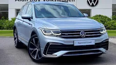 Silver Used 2021 VW Tiguan R-line SUV | £24,495 (Fair price)