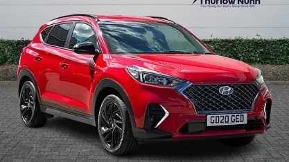 Used Hyundai Tucson N Line 136 HP (100 kW) 2020 Red SUV