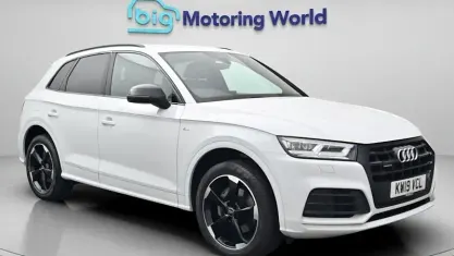 Used Audi Q5 Black Edition 190 HP (139 kW) 2019 White SUV