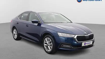 Used Skoda Octavia SE L 150 HP (110 kW) 2023 Blue Hatchback