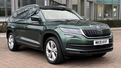 Second-hand Skoda Kodiaq 150 CP (110 kW) 2018 Verde SUV