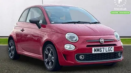 Red Used 2018 Fiat 500 S Hatchback | £6,999 (Fair price)