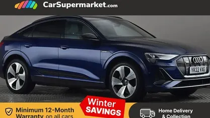 Used 2022 Audi e-tron Sportback Black Edition SUV | £24,697 (Good price)