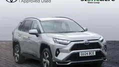 Silver Used 2024 Toyota RAV4 Hybrid Design SUV | £35,500 (Fair price)