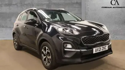 Used Kia Sportage 136 HP (100 kW) 2021 Black SUV