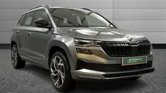 Graphite grey metallic Used 2024 Skoda Karoq SportLine SUV | £32,000 (Fair price)