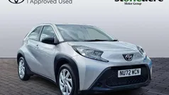 Silver Used 2022 Toyota Aygo PURE Hatchback | £12,750 (Fair price)