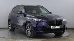 Blue Used 2023 BMW X5 M Sport SUV | £62,580 (Fair price)