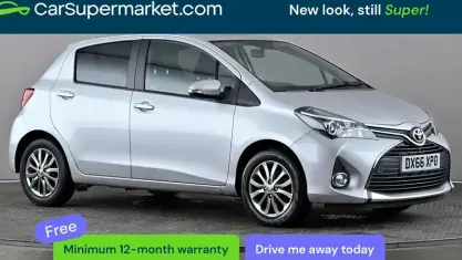 Begagnad Toyota Yaris 99 HK (72 kW) 2016 Silver Halvkombi