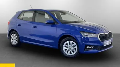 Blue Used 2023 Skoda Fabia Comfort Hatchback | £9,995 (Good price)