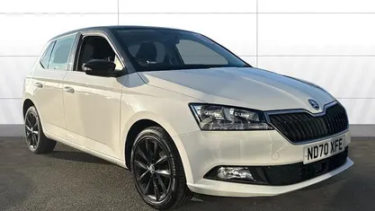 Used Skoda Fabia Colour Edition 60 HP (44 kW) 2021 White Hatchback