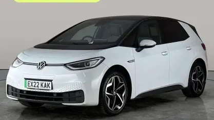 Used VW ID.3 Pro 150 kW (204 HP) 2022 White Hatchback