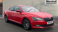 Corrida red Used 2016 Skoda Superb Hatchback | £12,995 (Fair price)