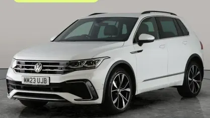 Used VW Tiguan R-line 150 HP (110 kW) 2023 White SUV