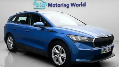 Used Skoda Enyaq iV ecoSuite 150 kW (204 HP) 2022 Blue SUV