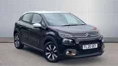 Black Used 2020 Citroën C3 Origins Hatchback | £9,111 (Fair price)