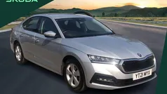 Brilliant silver metallic Used 2021 Skoda Octavia SE First Edition Hatchback | £12,990 (Fair price)