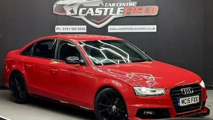 Red Used 2015 Audi A4 Black Edition Sedan | £10,995 (Fair price)