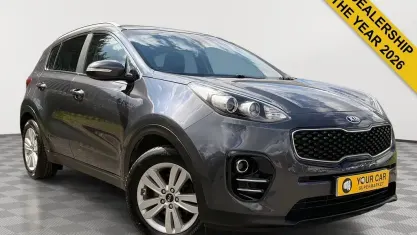 Used Kia Sportage 177 HP (130 kW) 2017 Silver SUV