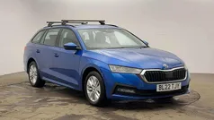 Race blue metallic Used 2022 Skoda Octavia SE Technology Estate | £15,795 (Fair price)