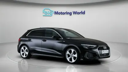 Used Audi A3 Sportback S-Line 150 HP (110 kW) 2023 Black Hatchback