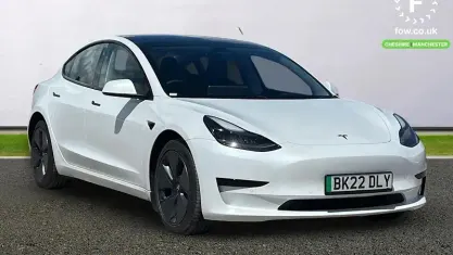 Used Tesla Model 3 Performance 334 kW (455 HP) 2022 White Sedan