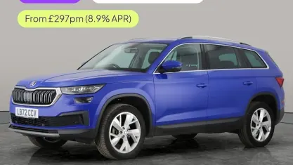 Used Skoda Kodiaq SE L 150 HP (110 kW) 2021 Blue SUV