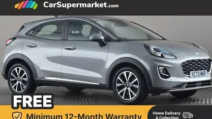 Silver Used 2023 Ford Puma Titanium SUV | £14,697 (Good price)