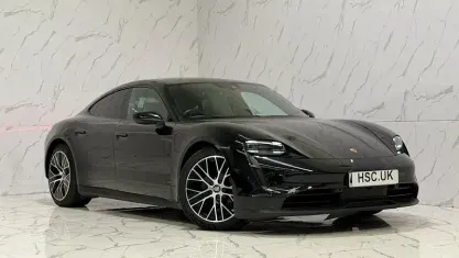 Used Porsche Taycan 350 kW (476 HP) 2021 Black Sedan